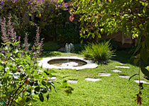 garden courtyard